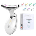 7 Colors Anti Wrinkle Facial Massager Neck Face Beauty Device Skin Tighten Facial Lift Device Reduce Double Chin Skin Care Tool
